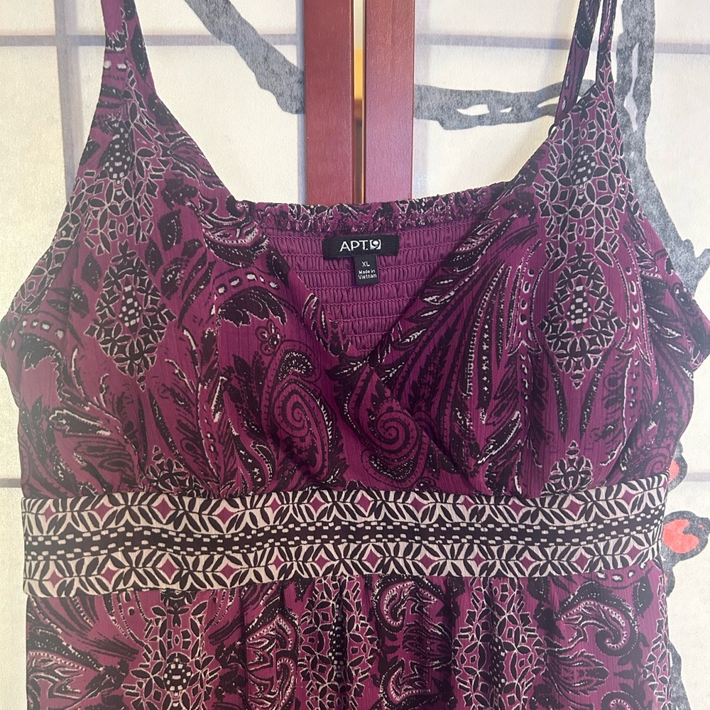 Apt 9 Mini or KneelengthSundress with Adjustable Straps